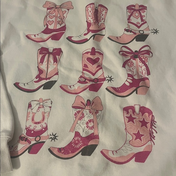 Country boots sweatshirt - Picture 2 of 2